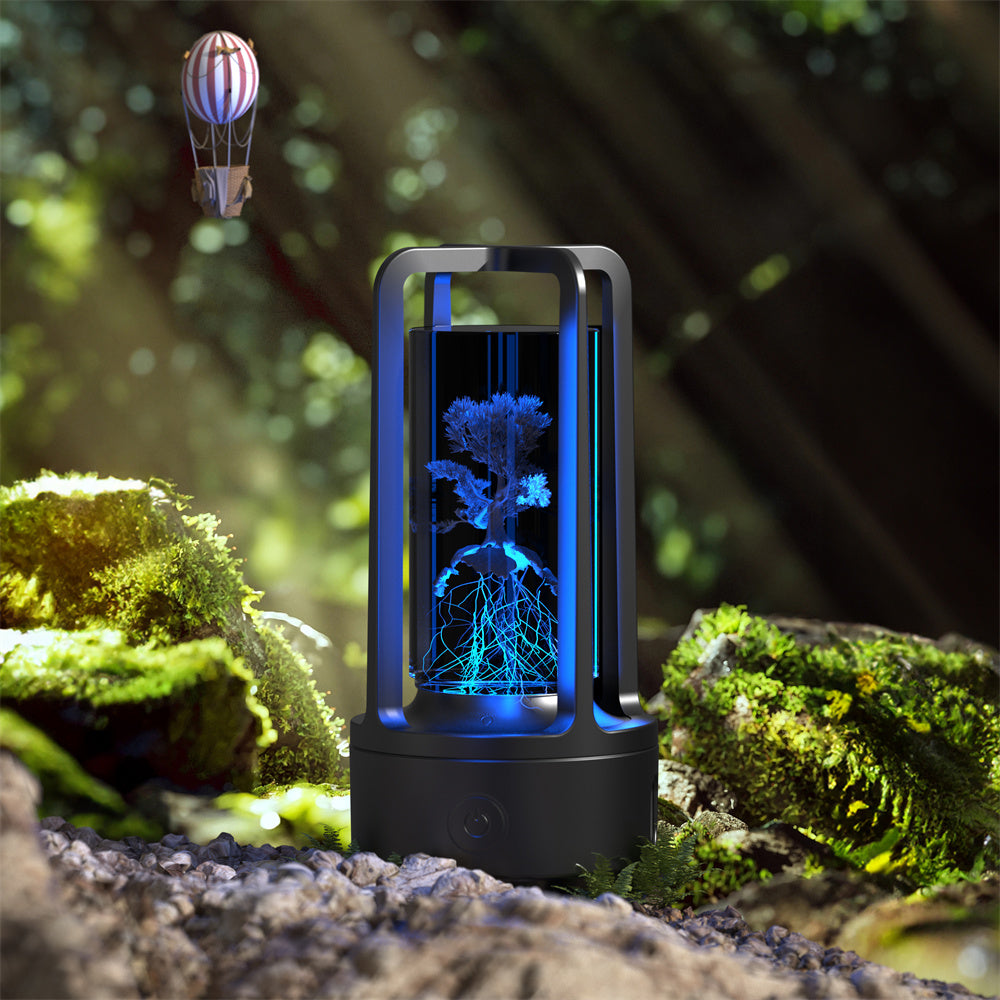 2 In 1 Audio Acrylic Crystal Lamp And Bluetooth Speaker Valentine's Day Gift