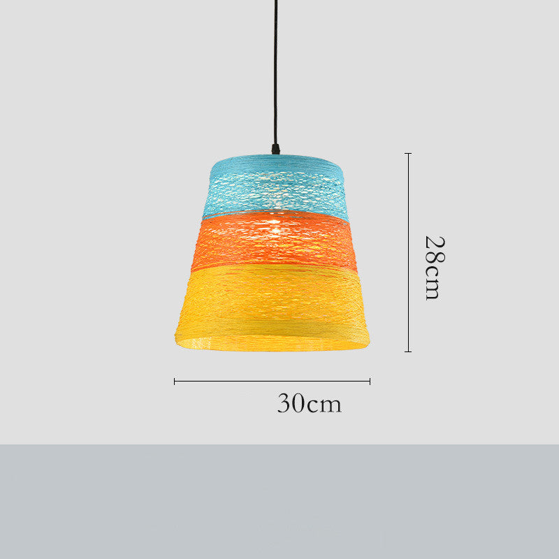 Woven Hanging Lamp