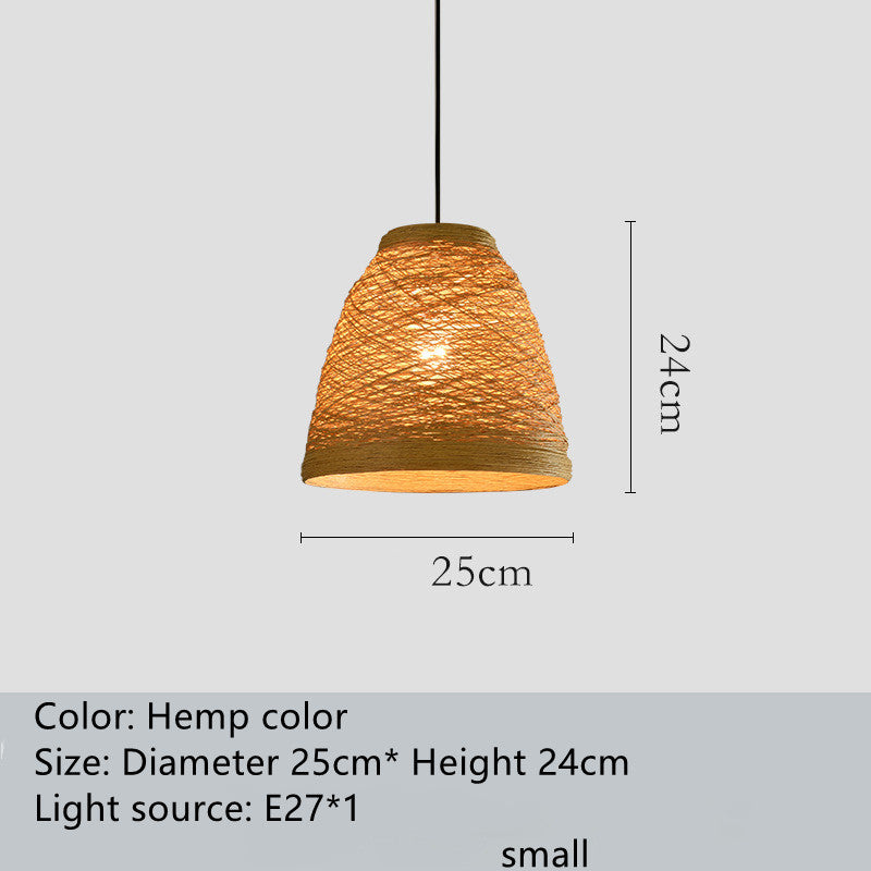 Woven Hanging Lamp