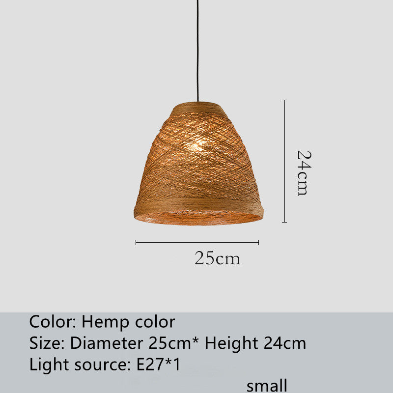 Woven Hanging Lamp