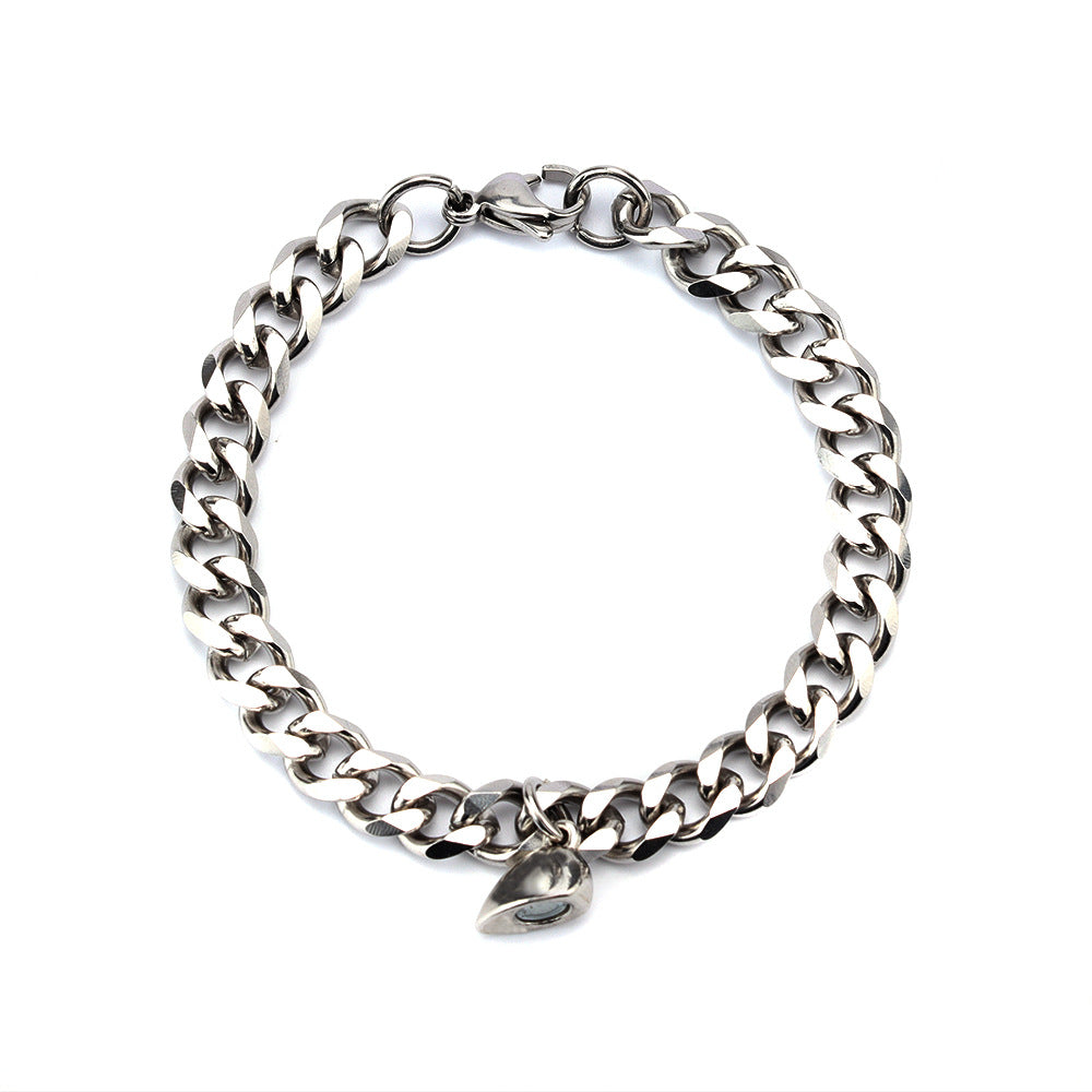 Love Magnet Pair Of Male And Female Couple Bracelets