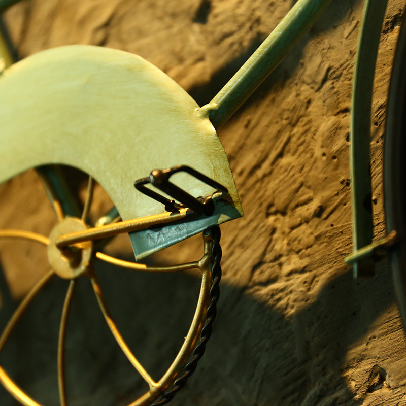 Retro Bike Wall Clock