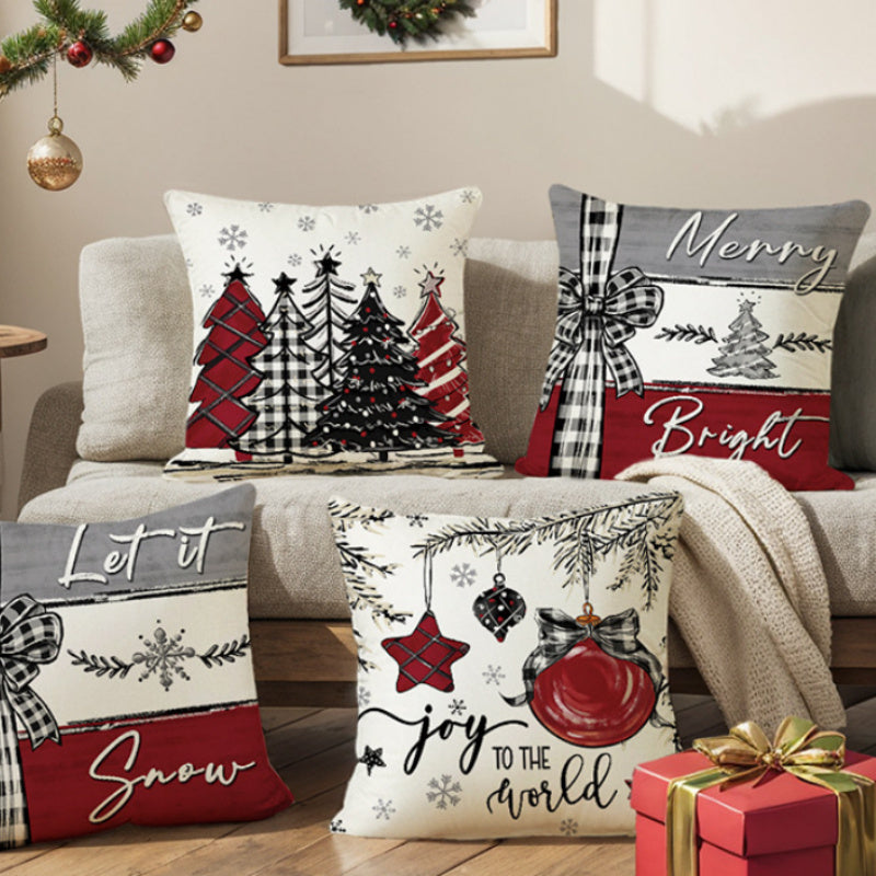 Christmas Cushion Cover Pillowcase
