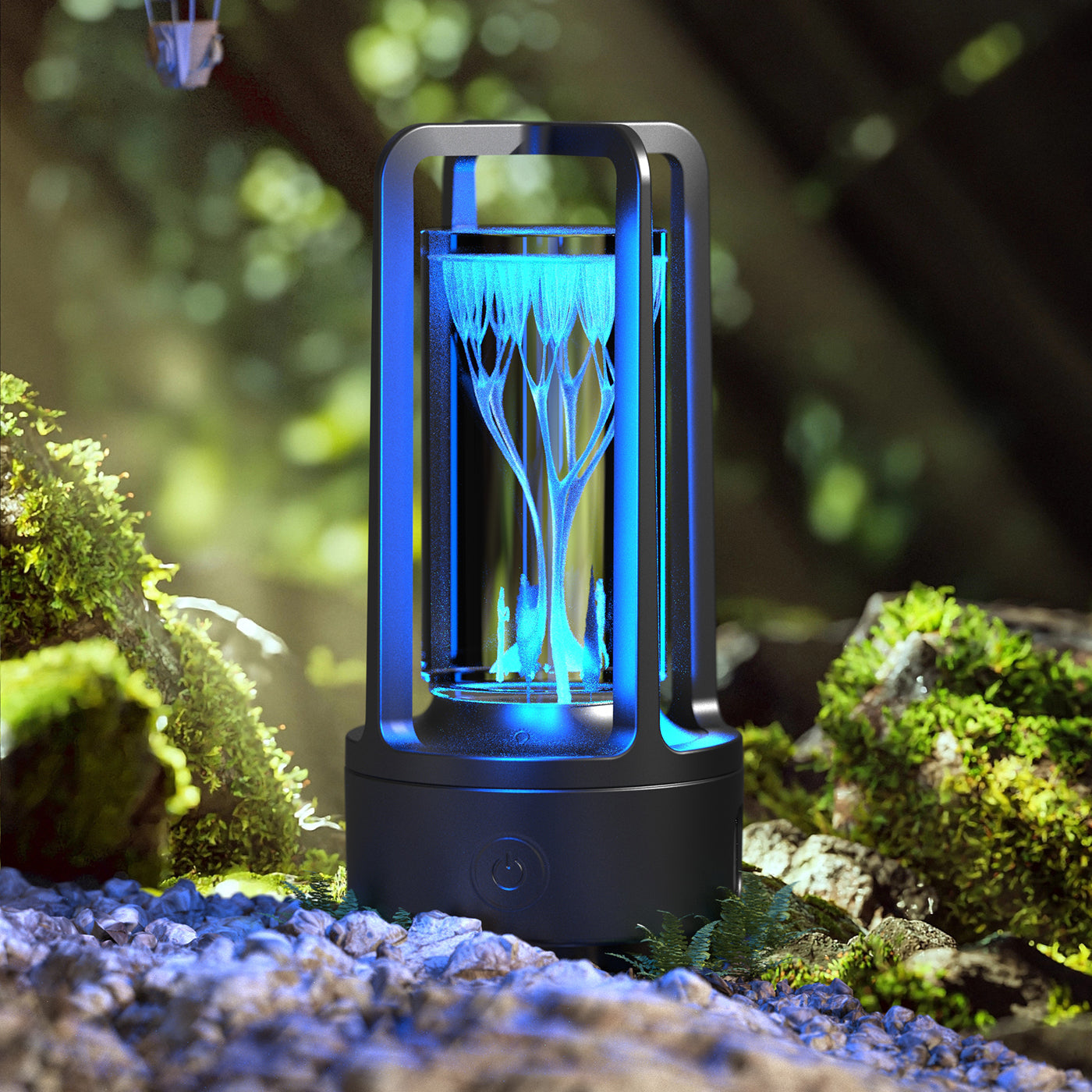 2 In 1 Audio Acrylic Crystal Lamp And Bluetooth Speaker Valentine's Day Gift