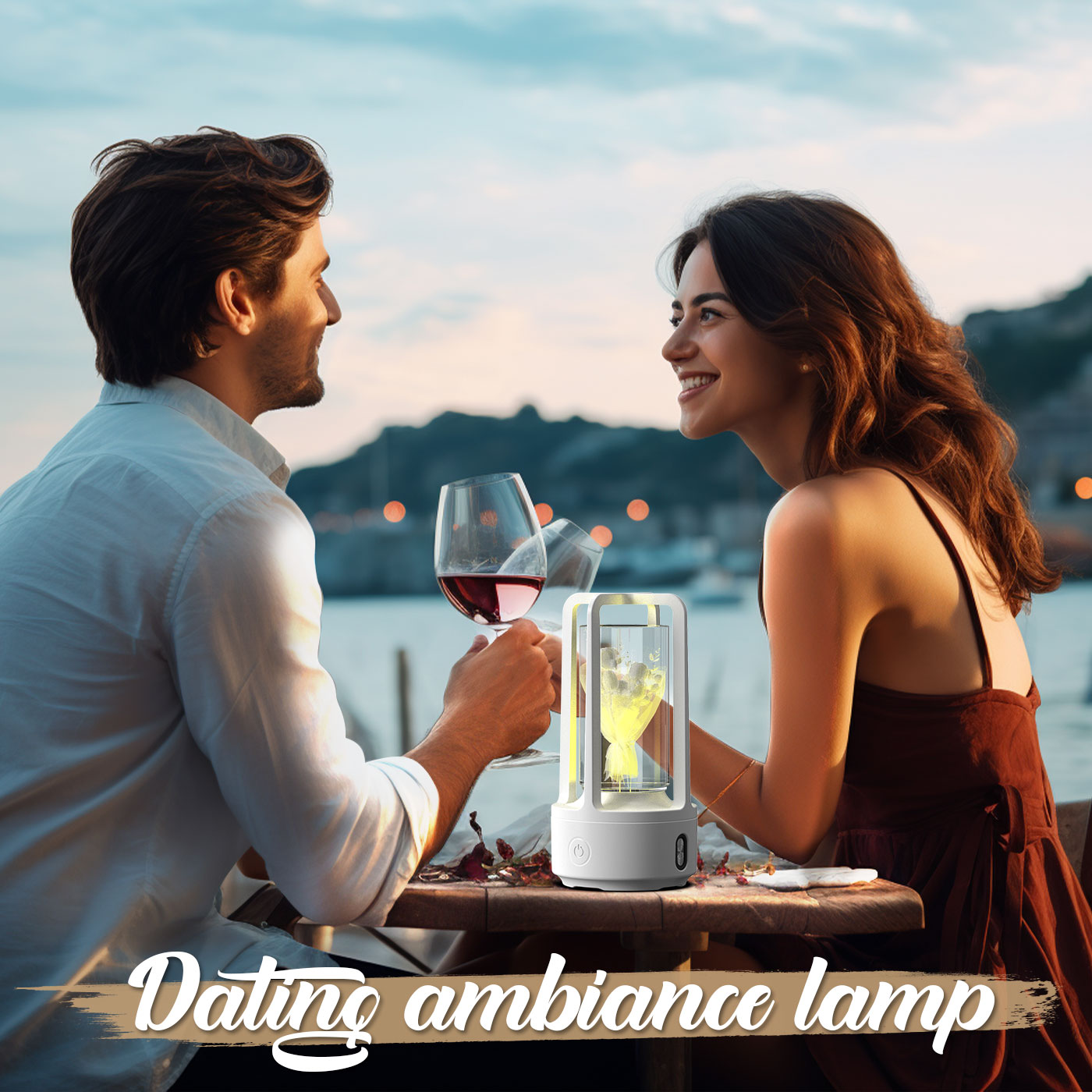 2 In 1 Audio Acrylic Crystal Lamp And Bluetooth Speaker Valentine's Day Gift