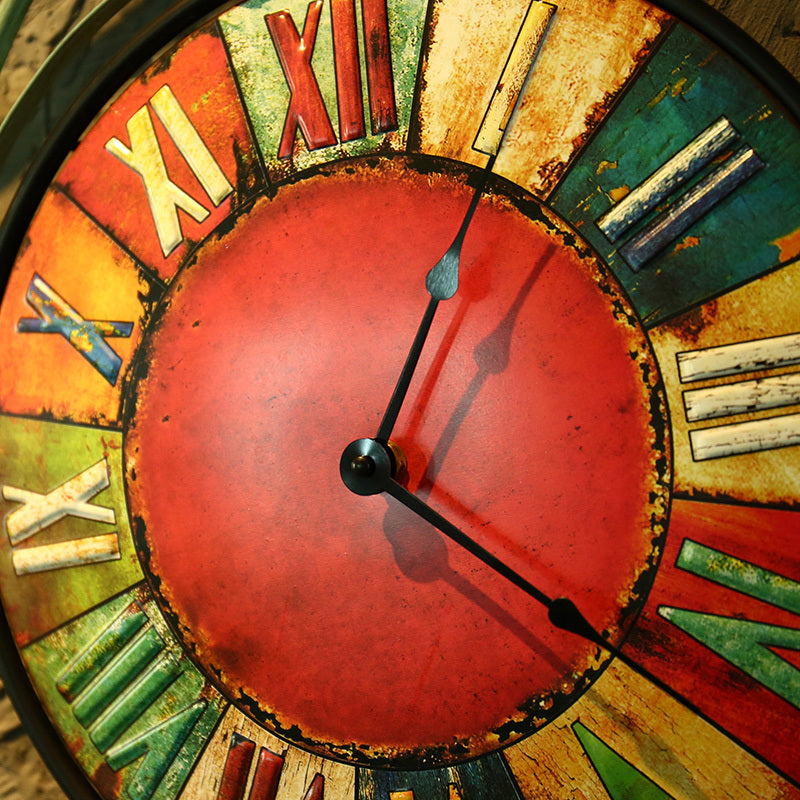 Retro Bike Wall Clock