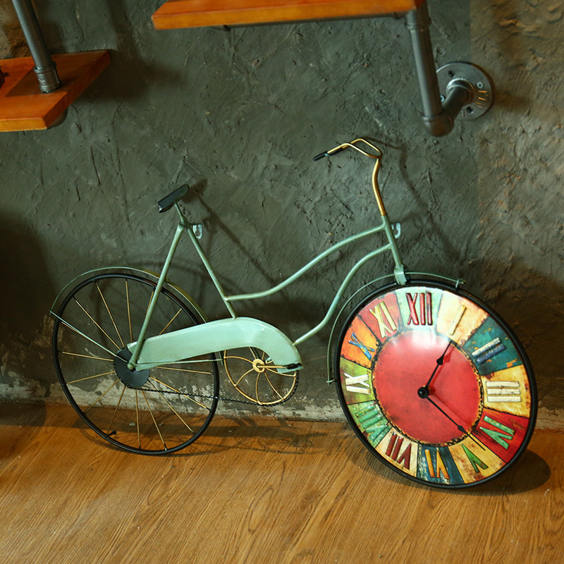 Retro Bike Wall Clock