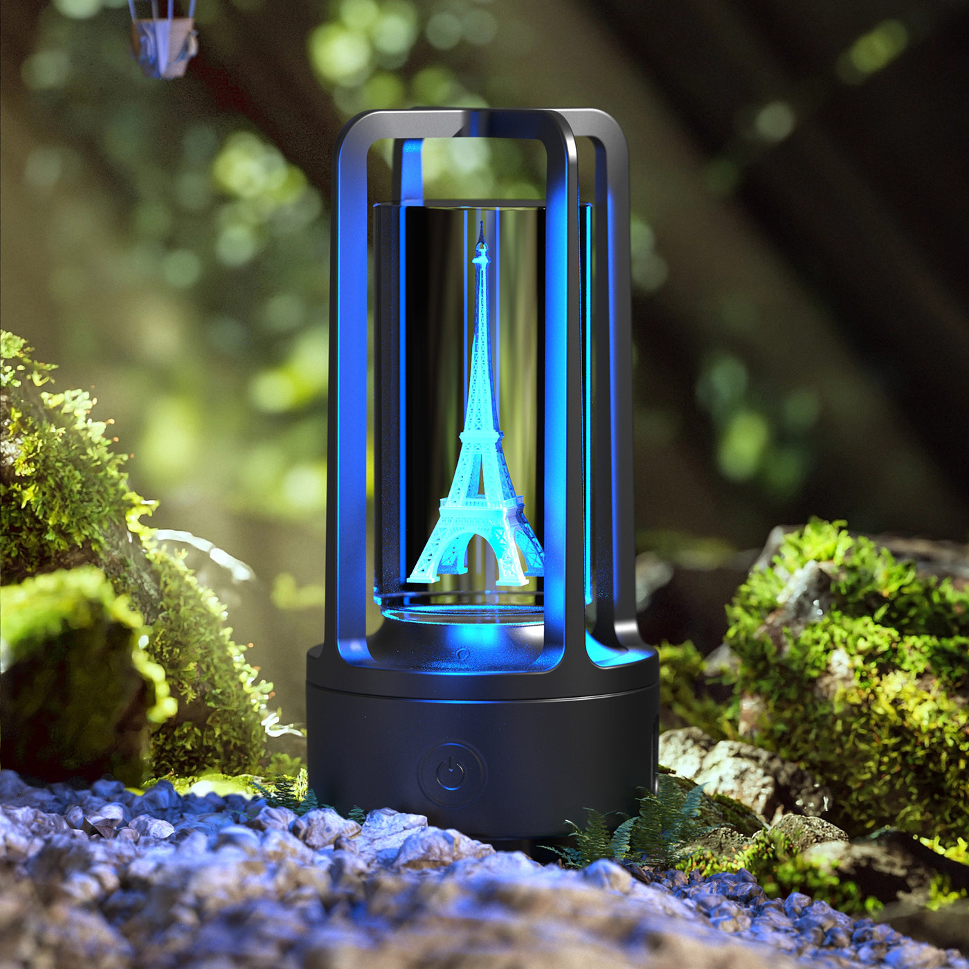 2 In 1 Audio Acrylic Crystal Lamp And Bluetooth Speaker Valentine's Day Gift